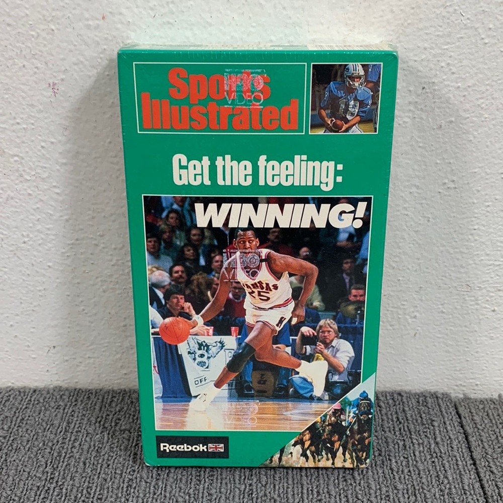 Sports Illustrated Get the Feeling Winning VHS 1988 HBO Watermark Reebok New